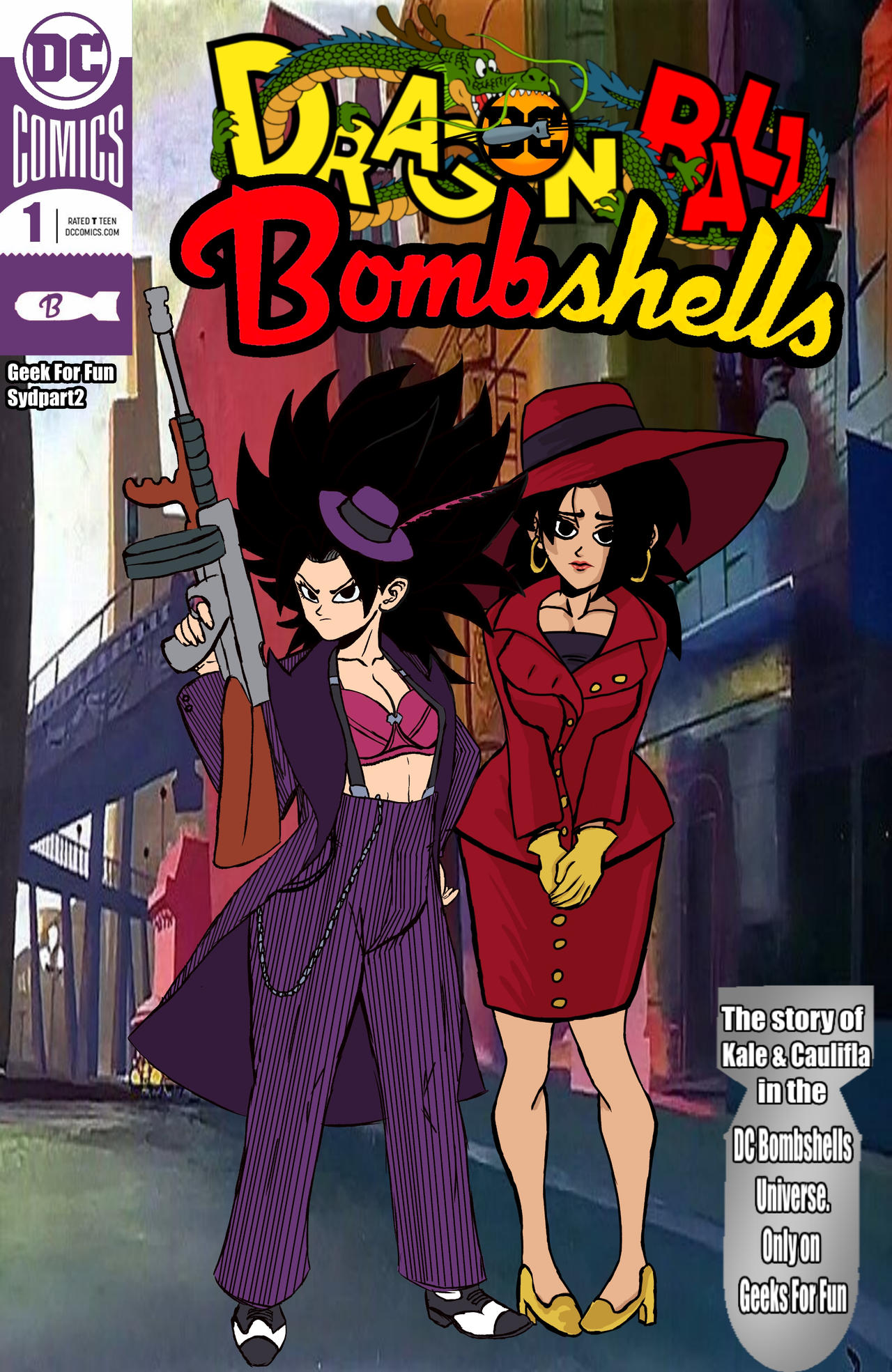 Ds Bombshell Dragon Ball DC Bombshells #1 by Sydpart2 on DeviantArt