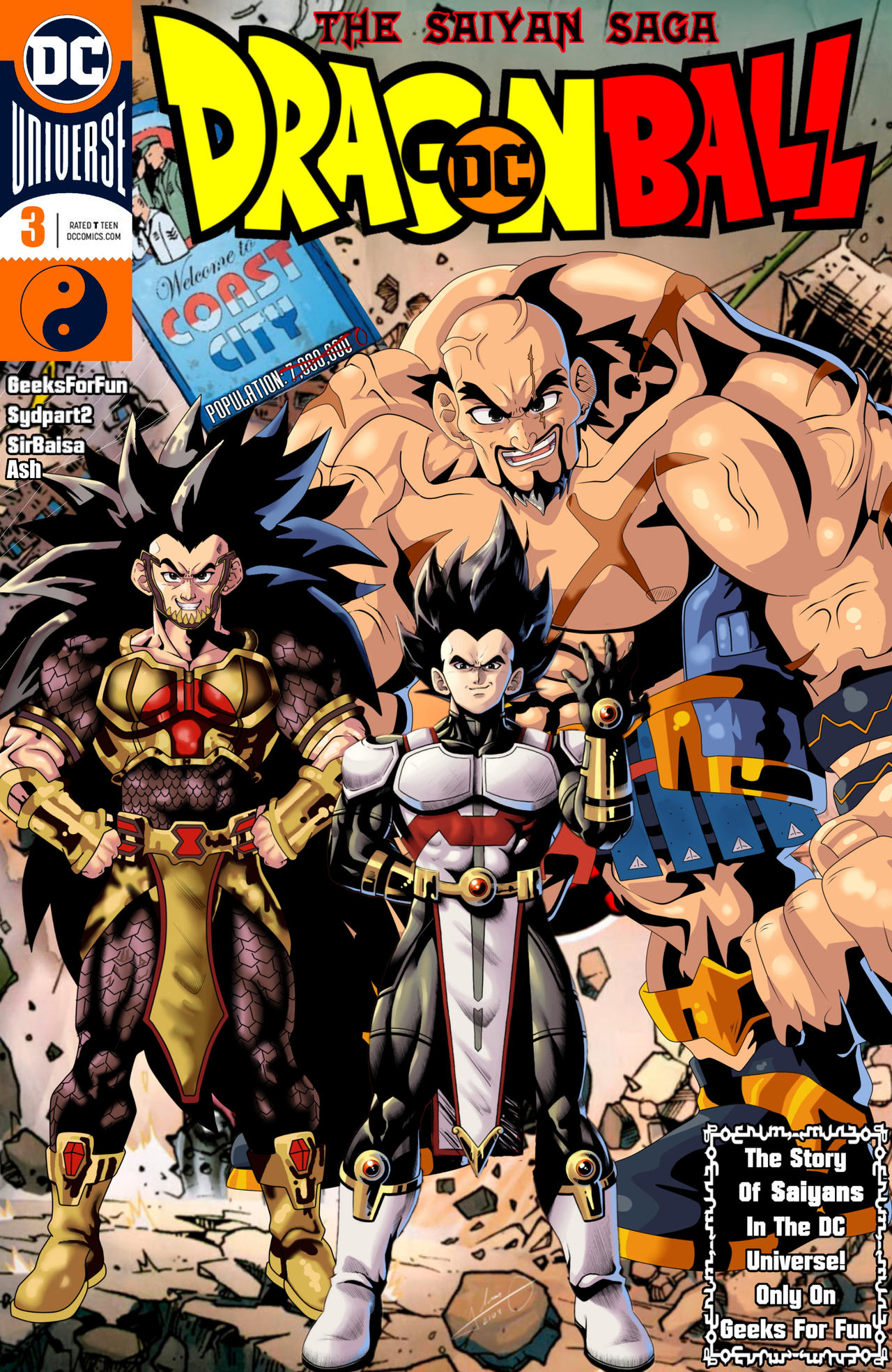 The GHOST Saiyans.., Dragon Ball Multiverse