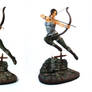 Lara Croft Reborn sculpture finished