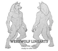 Werewolf Linearts
