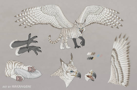 WhiteTiger-Gryphon - RefSheet