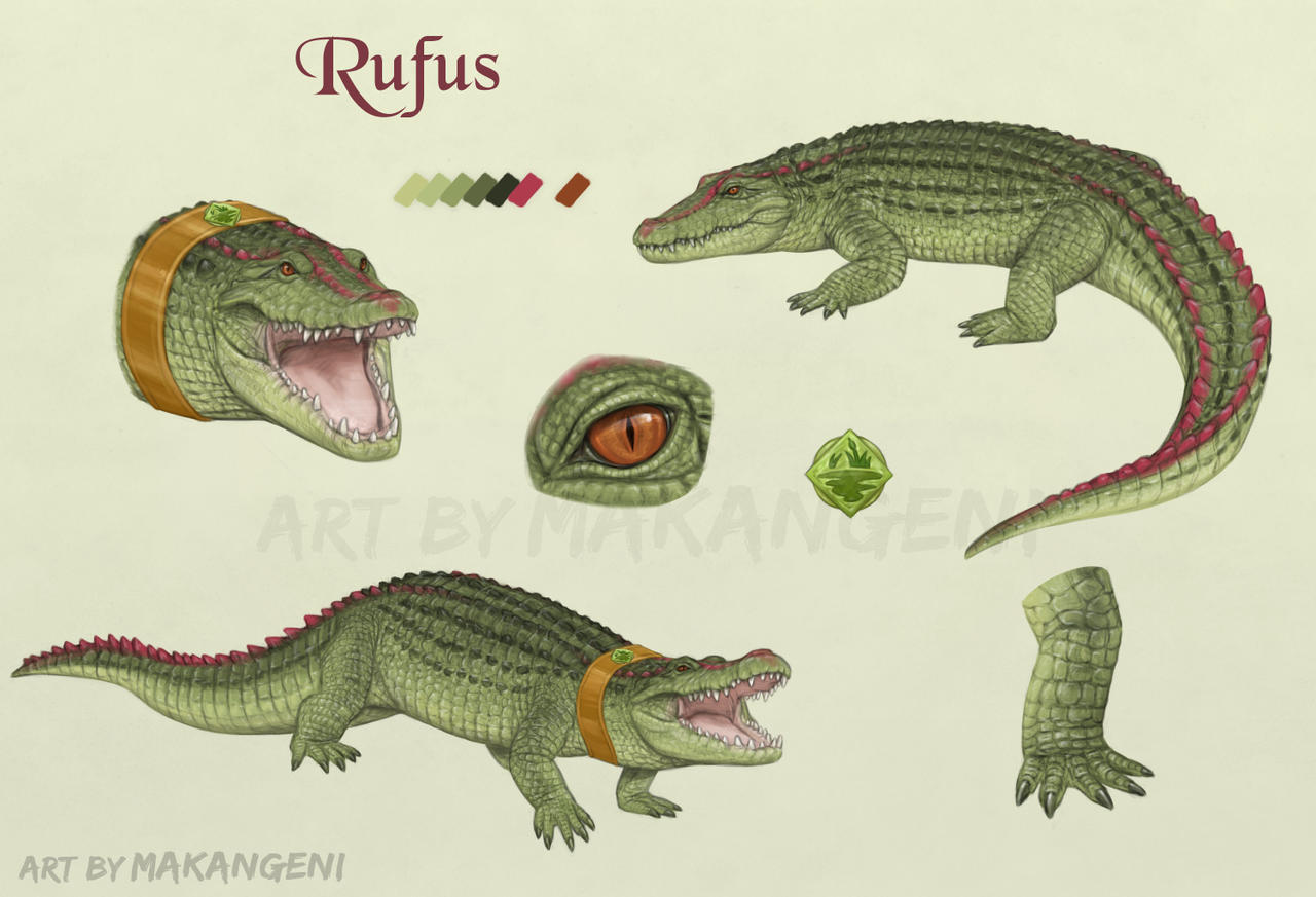 Rufus Reference Sheet by makangeni on DeviantArt