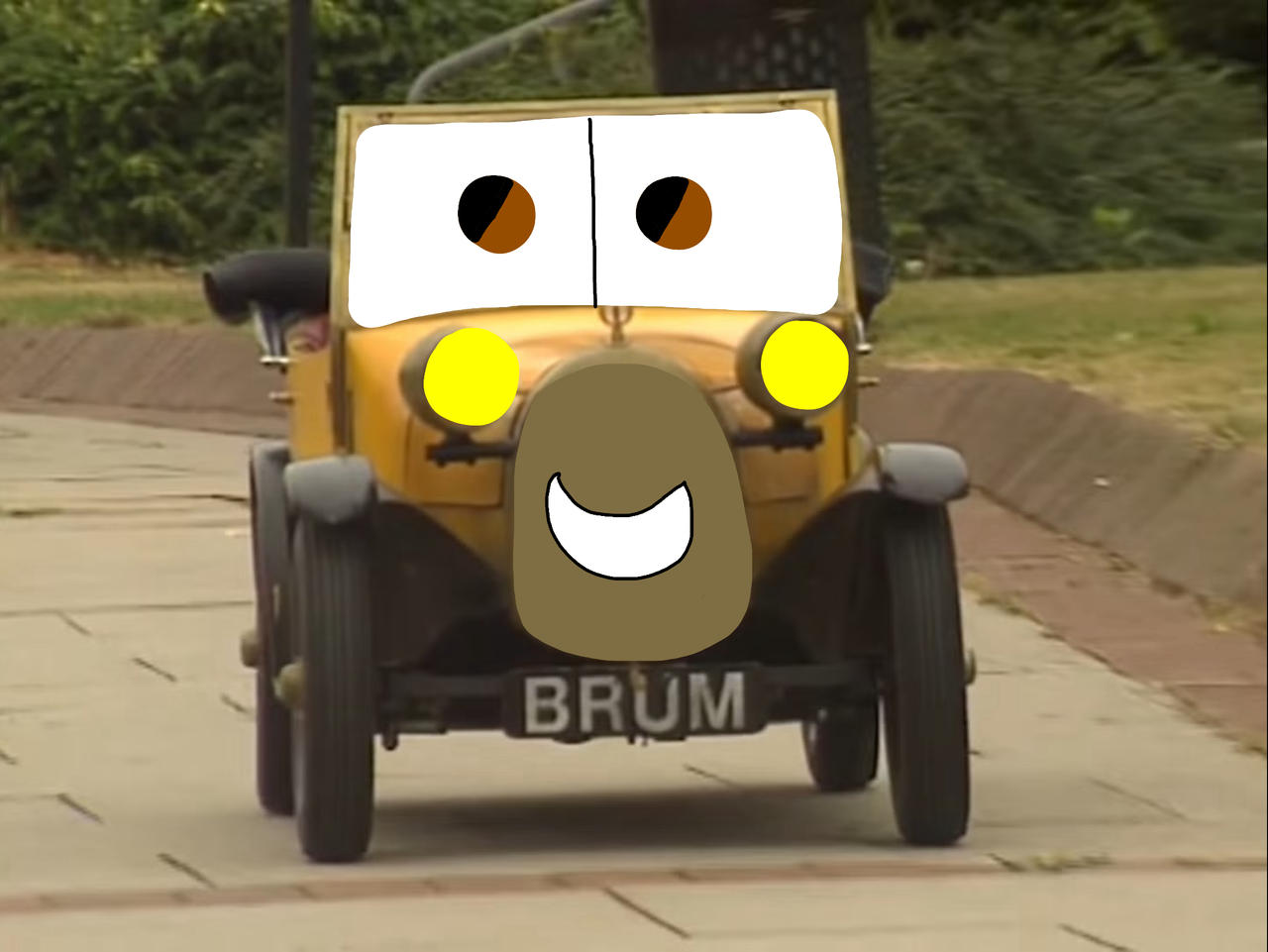 Brum Car Program Brum (cars style) by AllahdaA on DeviantArt