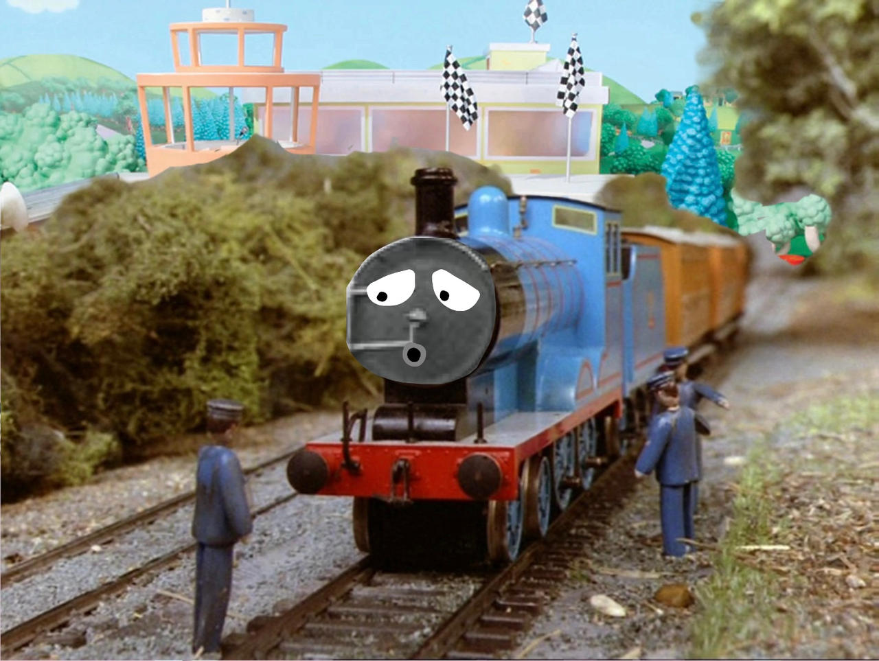 Edward exploit (roary the racing car style) by AllahdaA on DeviantArt