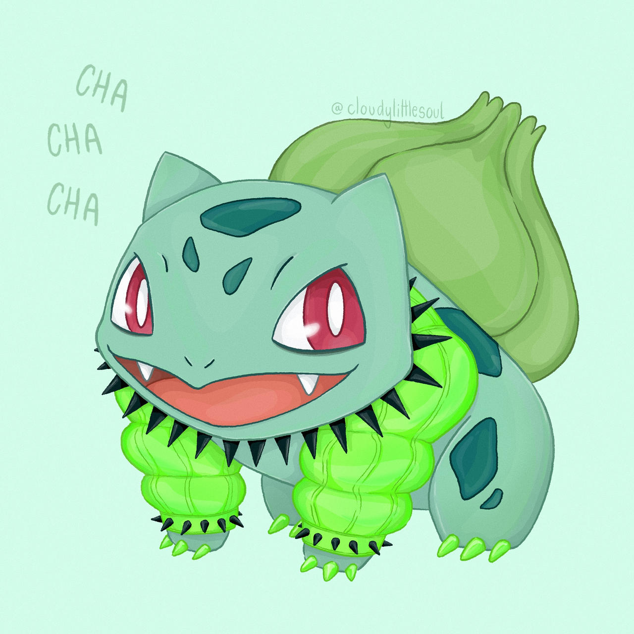 Cha Bulbasaurus Cha Cha Cha Bulbasaur by cloudylittlesoul on DeviantArt