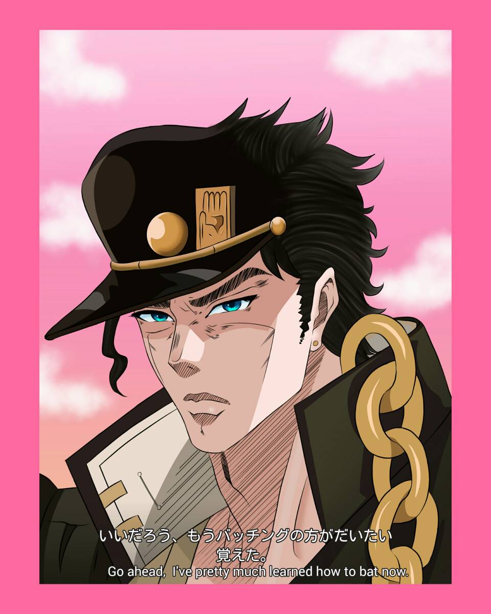 Isn't that Jotaro's pose? by Nilata on DeviantArt