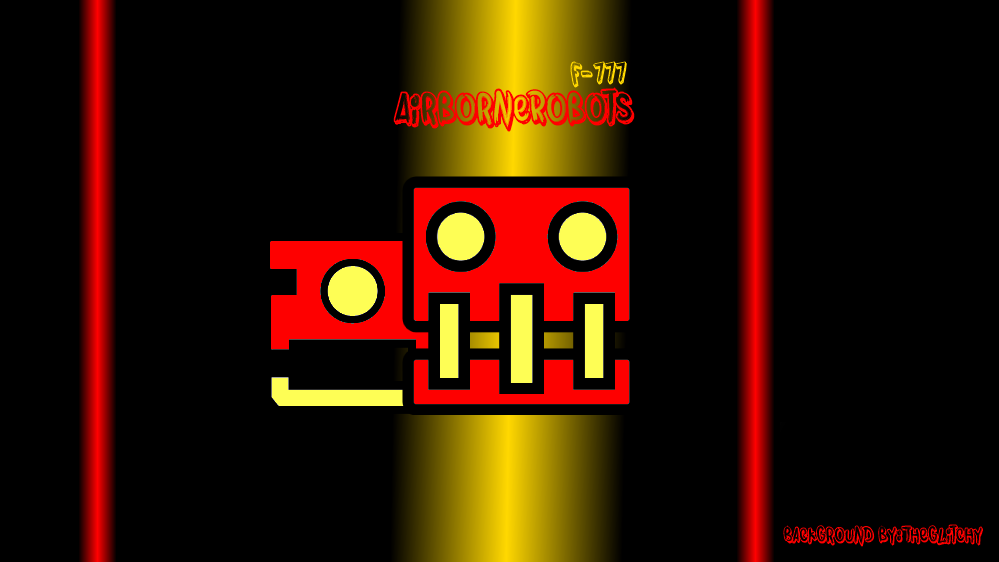 Cùng khám phá thành phố mê hoặc của AirborneRobots trong Geometry Dash Meltdown! Được chiếu quảng cáo dưới đây, AirborneRobots là một trong những level đáng xem nhất với các khối vuông màu sắc bắt mắt. 