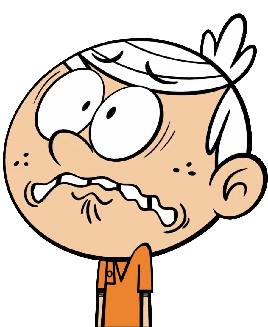 Lincoln Loud Scared vector transparent background by discorocker12 on ...