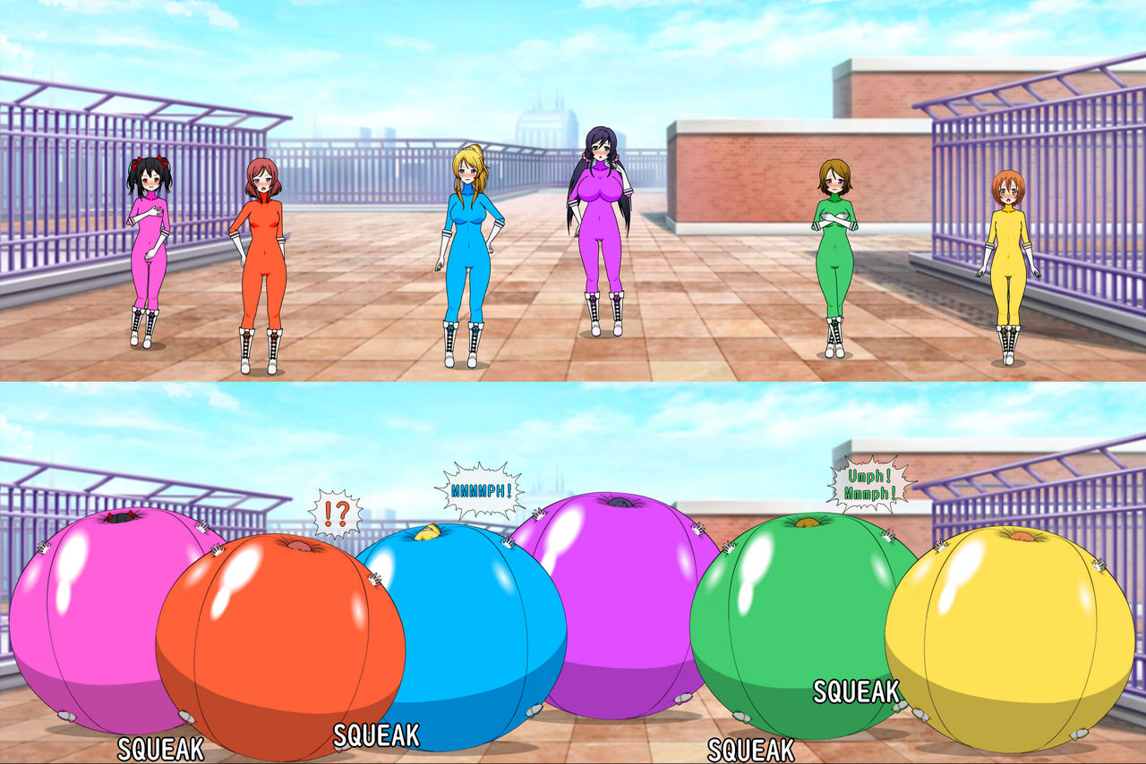 Inflation Suit Thread Muse's latex suits have suddenly inflated! by OH01 on DeviantArt