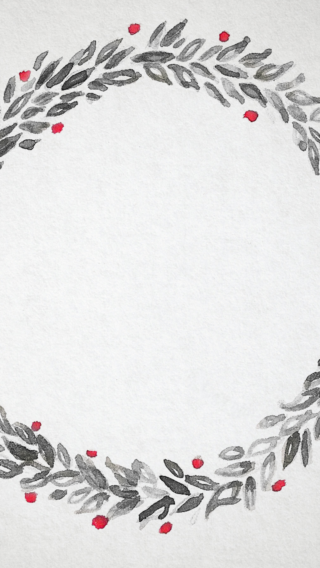 Holiday Spirit / Iphone Homescreen