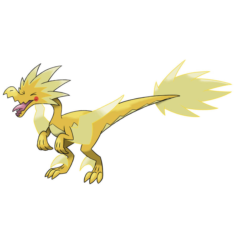 Velozolt Velozolt -Restored Dracozolt- by PokeFaktory on DeviantArt