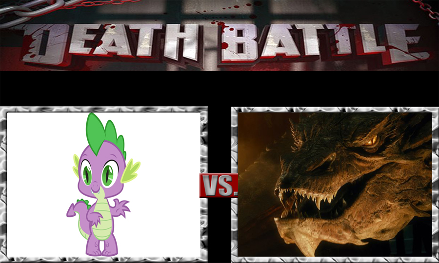 Death Battle Ideas 1 (MLP) Spike Vs Smaug