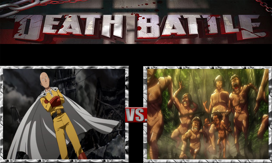 Death Battle Ideas 160 Saitama Vs Titans