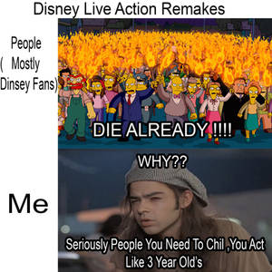 Everybody Hate The Disney Remakes......But i Don't