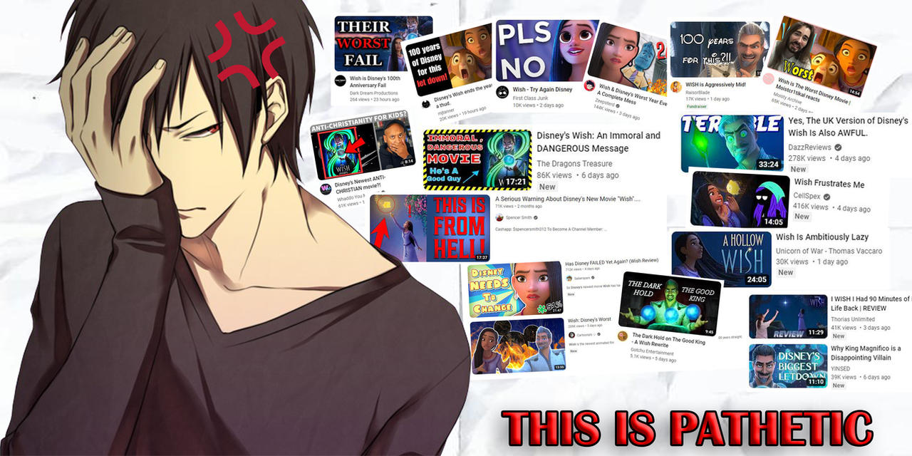 The Hate on Disney's Wish Is Pathetic by kouliousis on DeviantArt