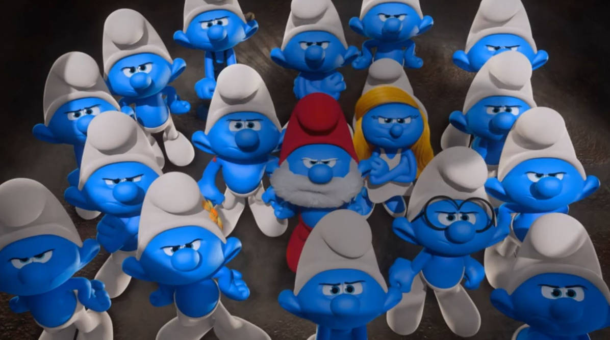 Angry Smurfs by kouliousis on DeviantArt