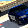 Blue Evo 6 Front