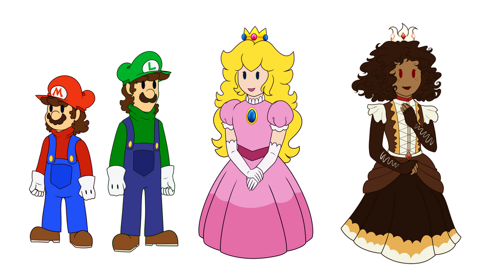 Paper Mario: The Paper Gang + Princess Eclair by Lunar-Imagination on ...