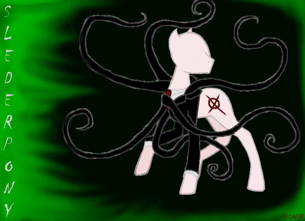 Slender Ponies slenderpony wallpaper by psycholiger13 on DeviantArt