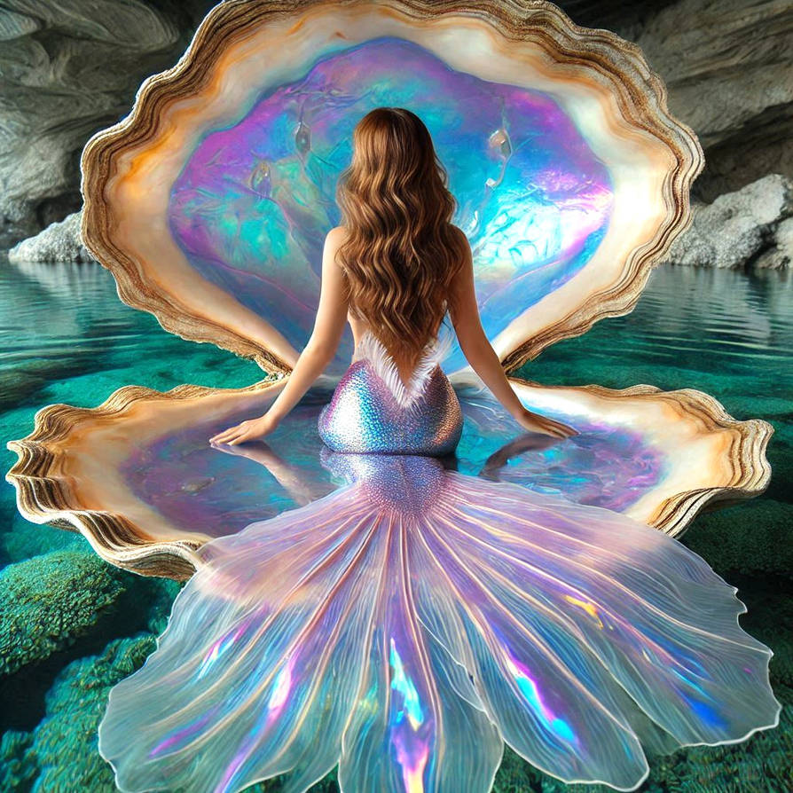 Mermaid and Shell by MedievalQueen on DeviantArt