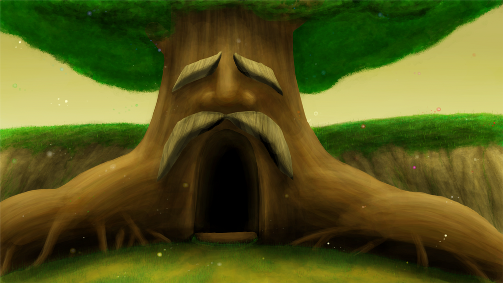 Deku Tree By LargeStupidity On DeviantArt