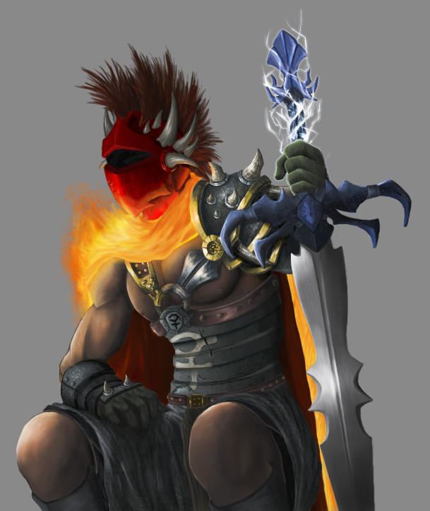 RuneScape Warrior by Vaporage on DeviantArt