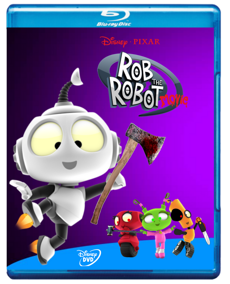 Rob Rotton Dvd Rob The Robot Movie DVD Blu-Ray Disc by MinnieMandyMouse on DeviantArt