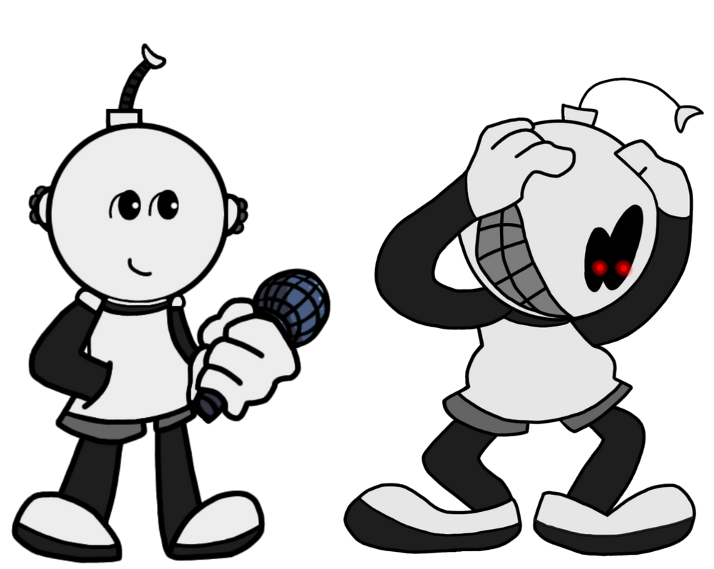 FNF Rob The Robot by MinnieMandyMouse on DeviantArt