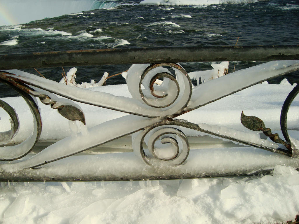 Frozen Railing by Gr8-Gatensby on DeviantArt