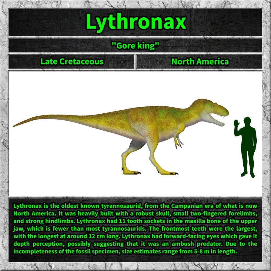 Lythronax Tooth Lythronax by UnexpectedDinoLesson on DeviantArt