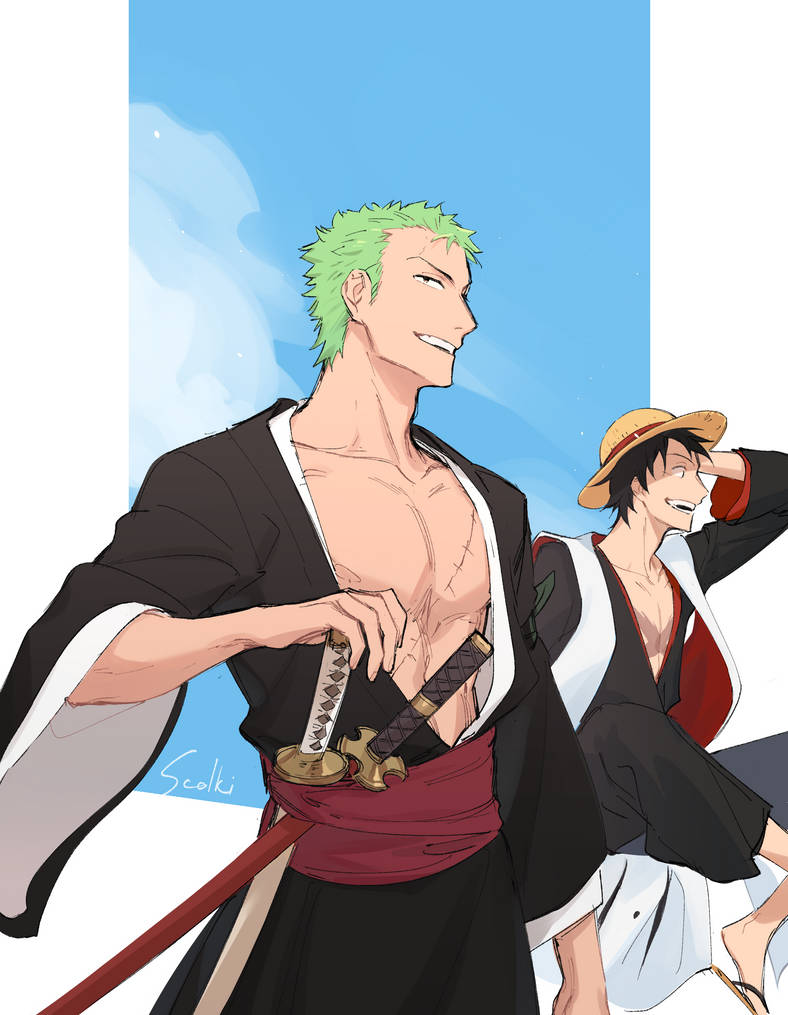 One Piece x BLEACH by Scolki on DeviantArt
