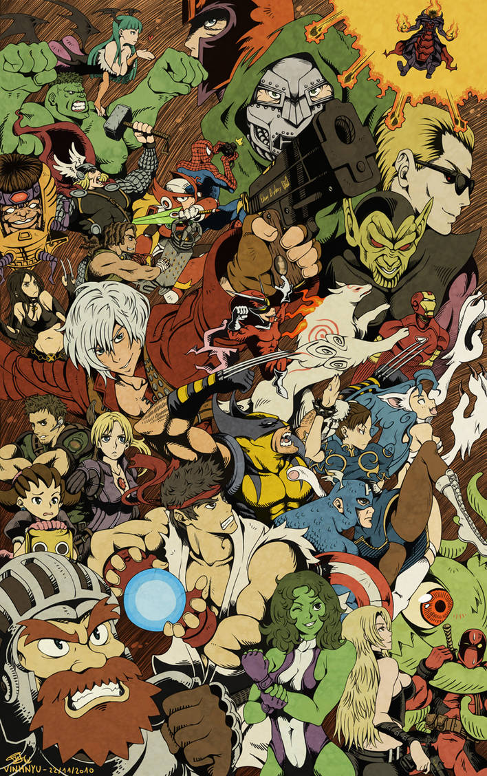 Marvel vs Capcom 3 by vinhnyu on DeviantArt