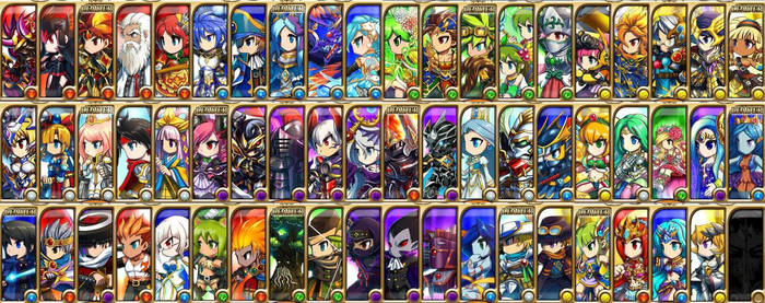 Brave Frontier troops!