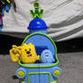 Wubbzy and Mr. Quiet in my 4 in 1 Wubbmobile