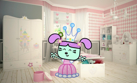 Princess Daizy's skirt growing