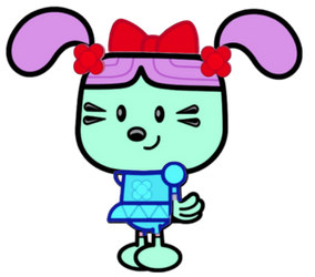 Daizy in an American Color Outfit
