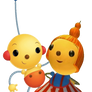 Olie and Pollie fall in love animation