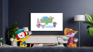 JoJo and Skeebo watch Wow! Wow! Wubbzy!