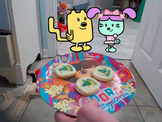 Wubbzy and Daizy coming to have cookies with me