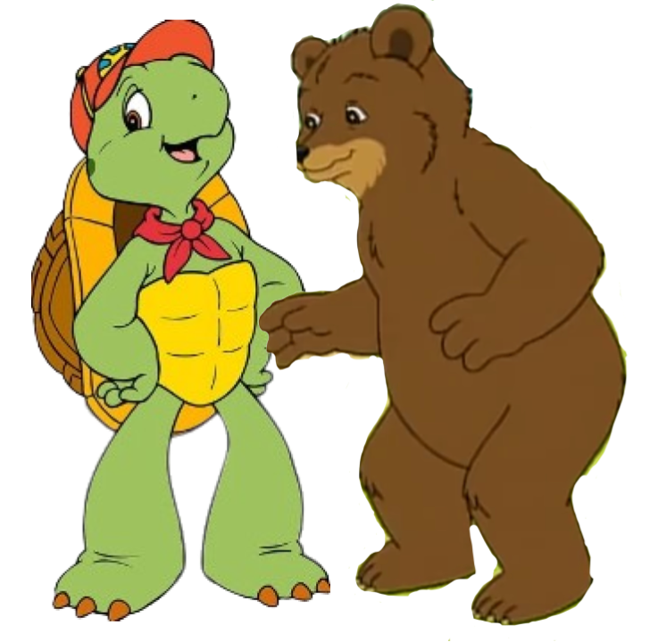 Franklin and Bear PNG