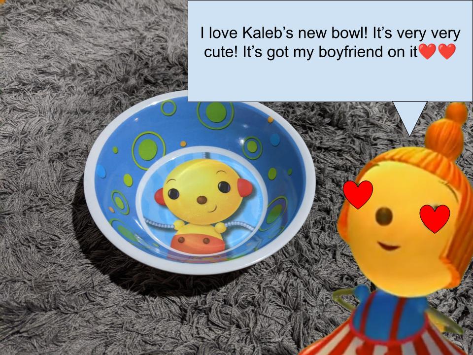 Pollie loves my RPO bowl