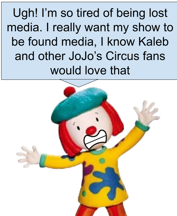 JoJo is tired of being lost media