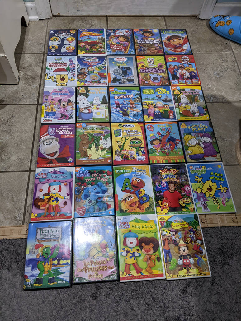 My DVD Collection (Version 7) by kalebmay14 on DeviantArt