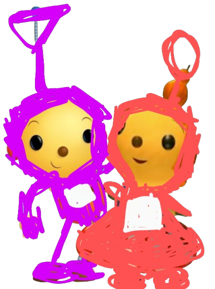 Olie and Pollie Teletubbies