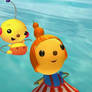Rolie Polie Olie goes to the beach (My Version)