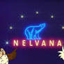 Owl and Hen look at the Nelvana neon logo