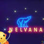 Olie and Pollie look at the Nelvana neon logo