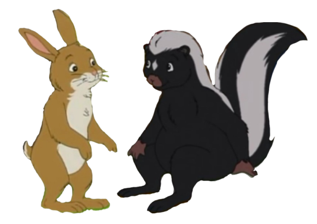 Monkey Skunk Rabbit Rabbit and Skunk PNG by kalebmay14 on DeviantArt