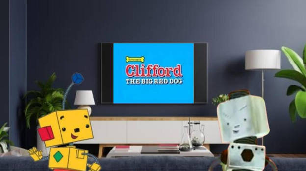 Billy and Screwy watch Clifford (2000)