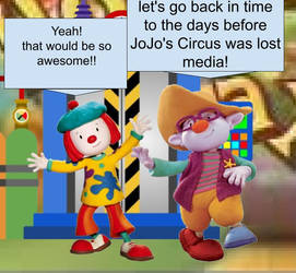 Skeebo and JoJo going back in time